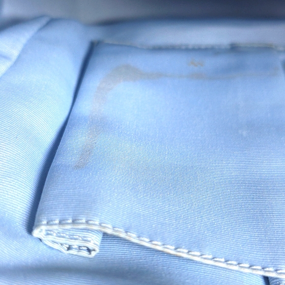 VINTAGE COACH #10113 HAMPTON TOTE BAG SCARF PRINT TAN BLUE BROWN SIGNATURE PURSE - Picture 13 of 17